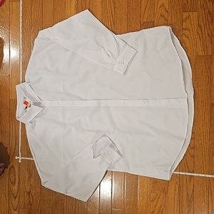 Crisp white button up